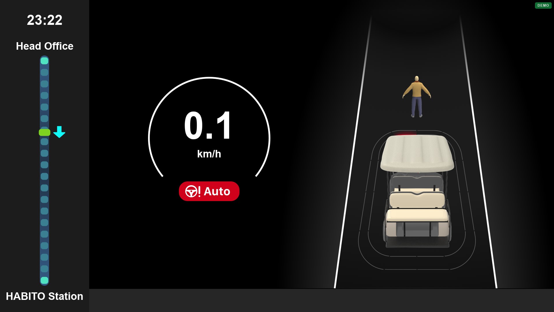 Autonomous Vehicle HMI (Thailand deployment)