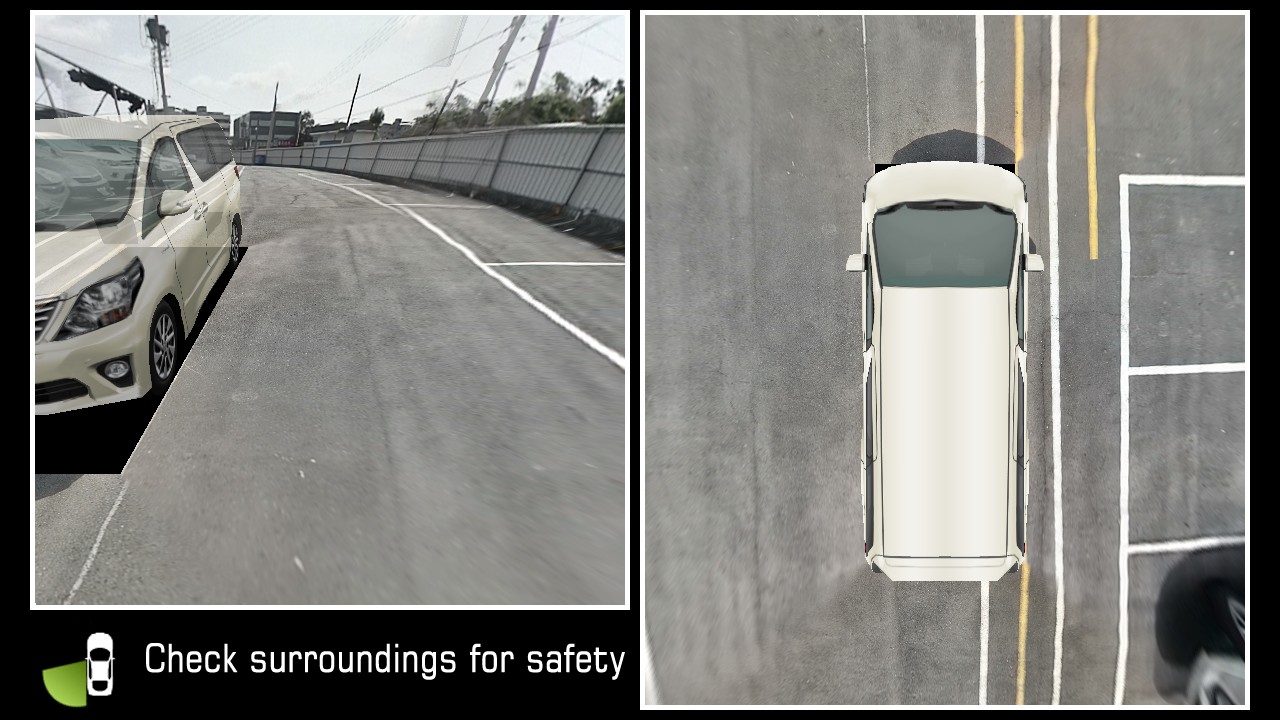 3D 環景監控 + 停車格偵測(3D AVM)
