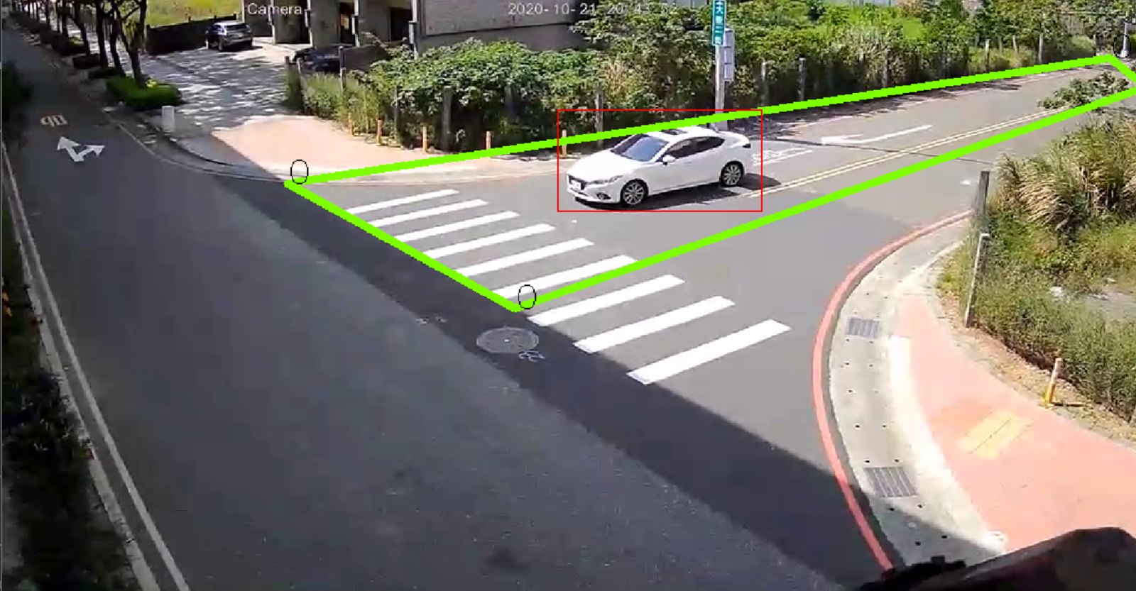 Roadside Unit (RSU) Intersection Warning System